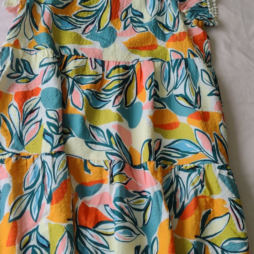 THML Multi-Pastel Colored Mini Dress Sz Med